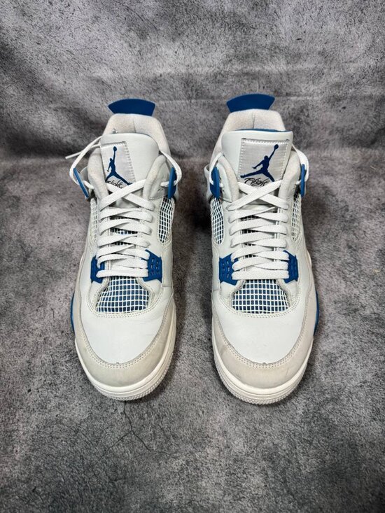 Size 13 | Jordan 4 Military Blue No Box | Pre-Owned main image 6